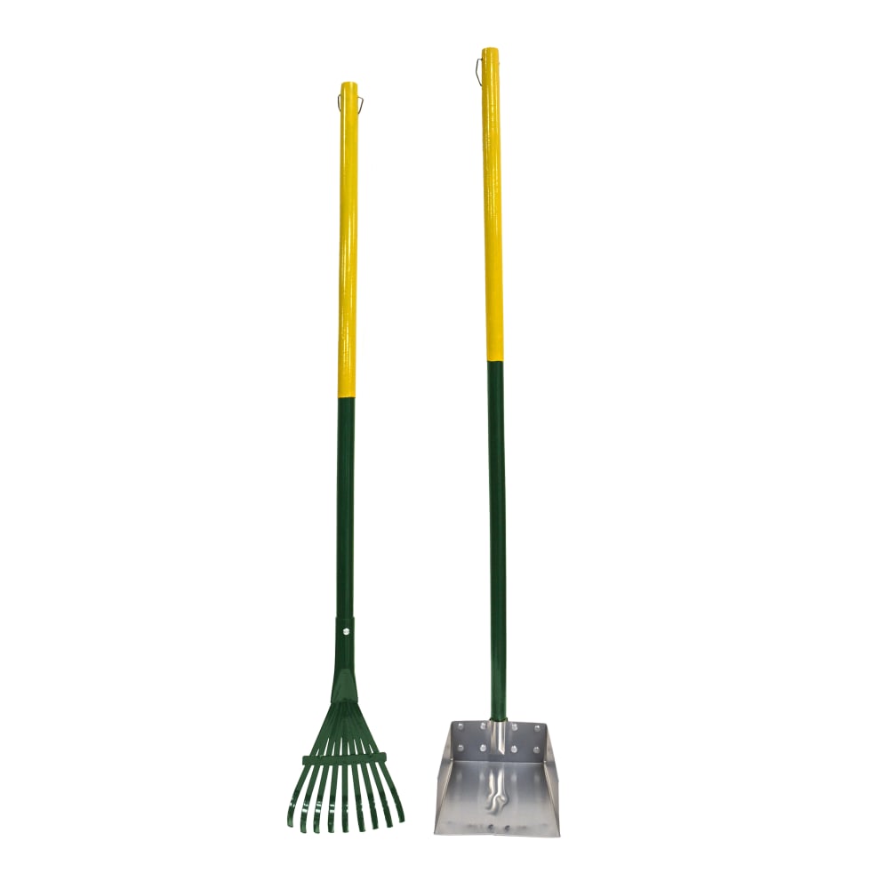 Front view of Four Paws Rake Set Outofboxfront2 out of box
