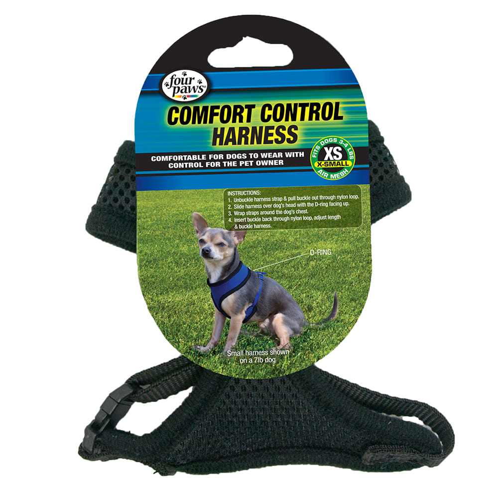 045663591410-four-paws-comfort-control-harness-black-in-packaging-front