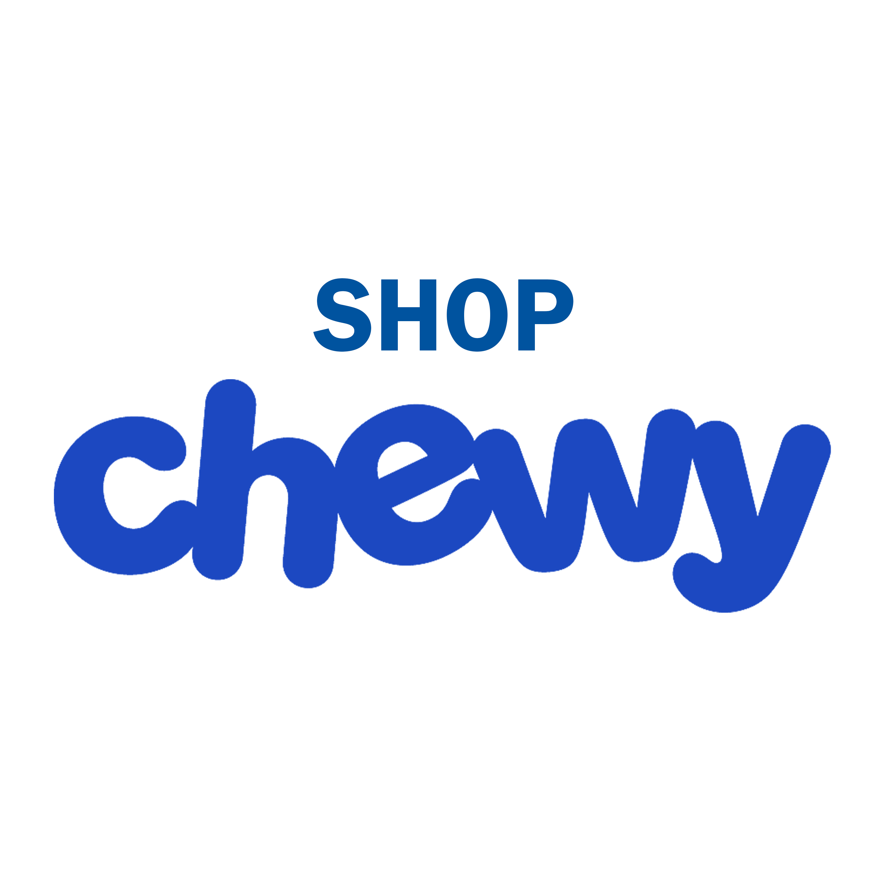 Chewy retailer logo.