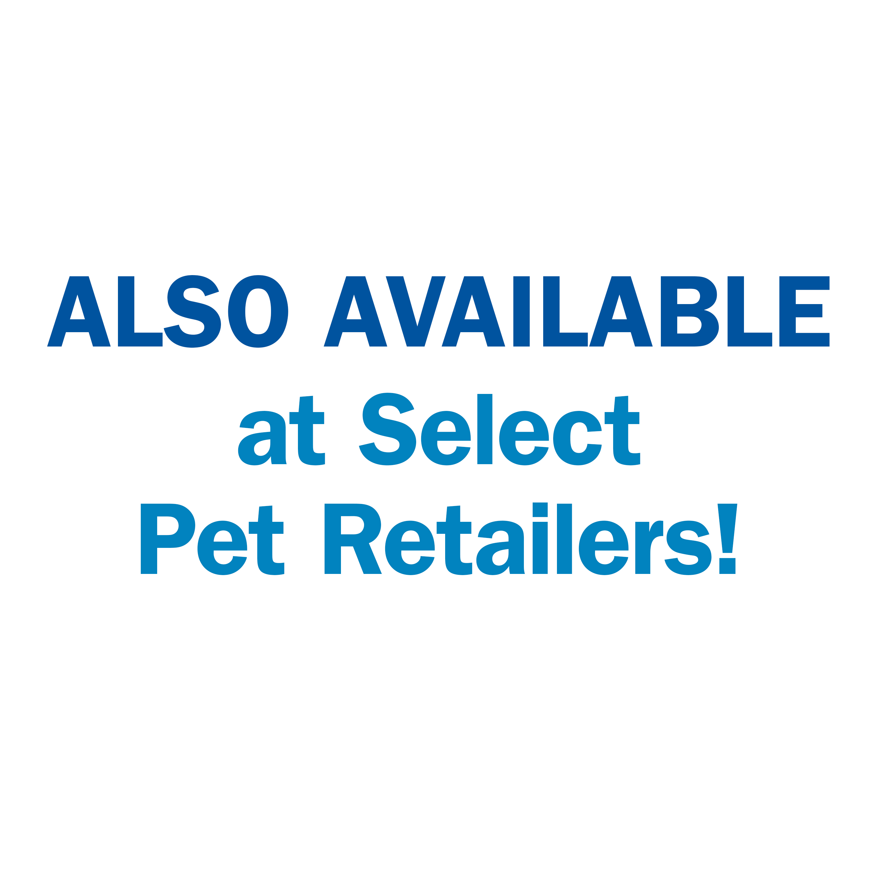 Select pet retailers