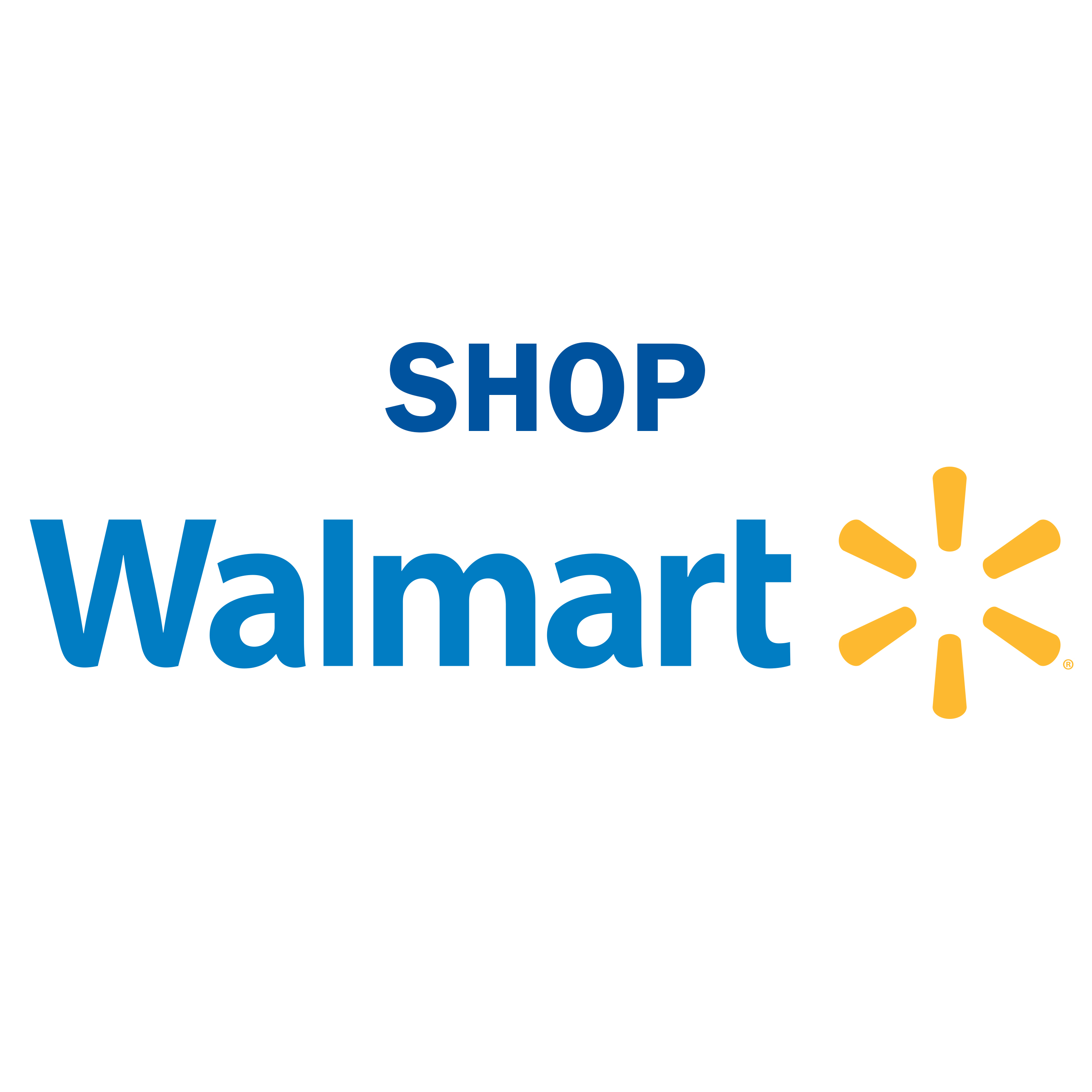 Walmart retailer logo.