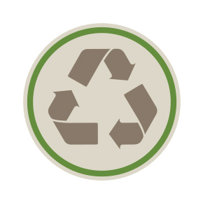 recycled materials
